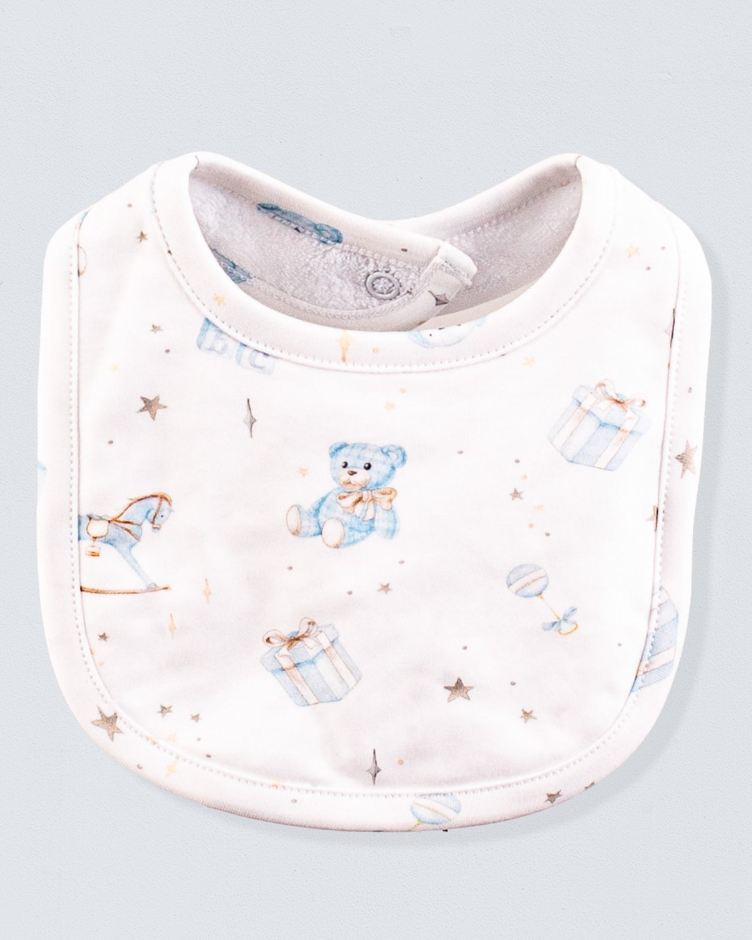 Pima Blue Toys Bib